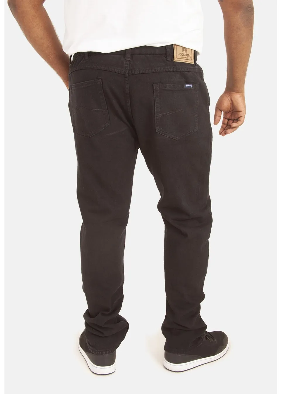 Duke Black Rockford Kingsize Comfort Fit Jeans