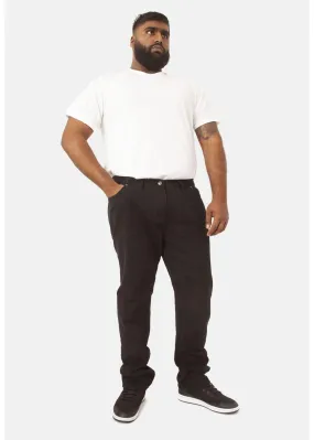 Duke Black Rockford Kingsize Comfort Fit Jeans