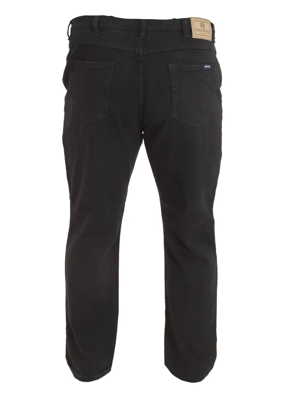 Duke Black Rockford Kingsize Comfort Fit Jeans