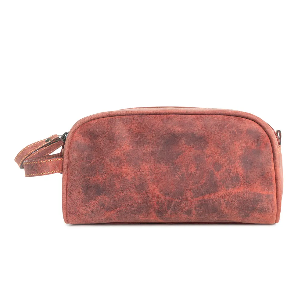 Eagle's Talon Toiletries Bag in Smoky Rust