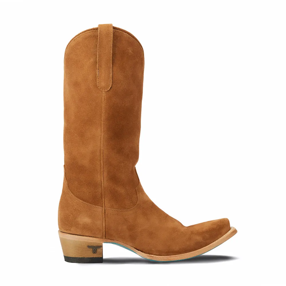 Emma Jane Suede Snip Toe Cowboy Boots