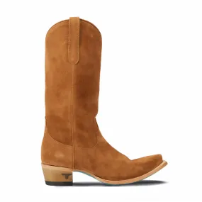 Emma Jane Suede Snip Toe Cowboy Boots