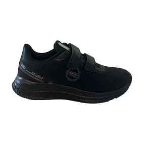 Enrico Coveri Black Men's Sneakers with Rip Fastener