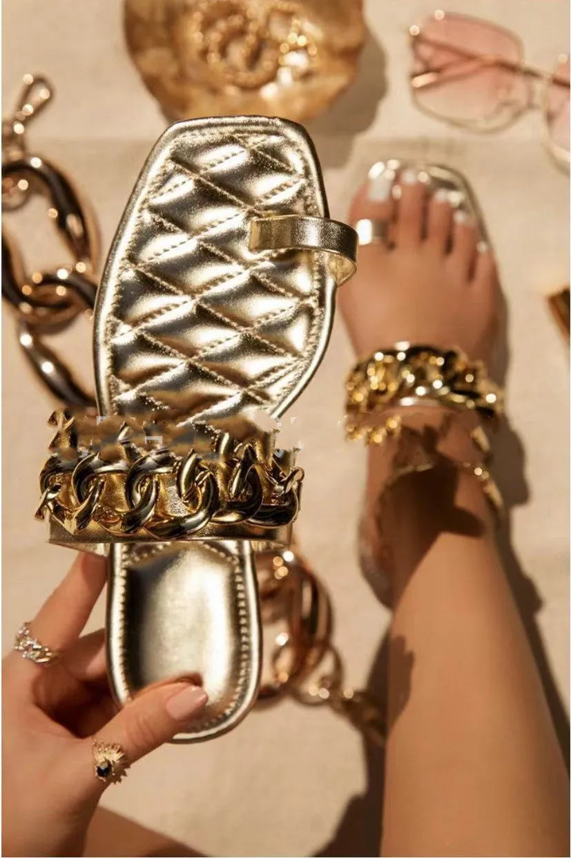 Stylish Rhinestone Slides