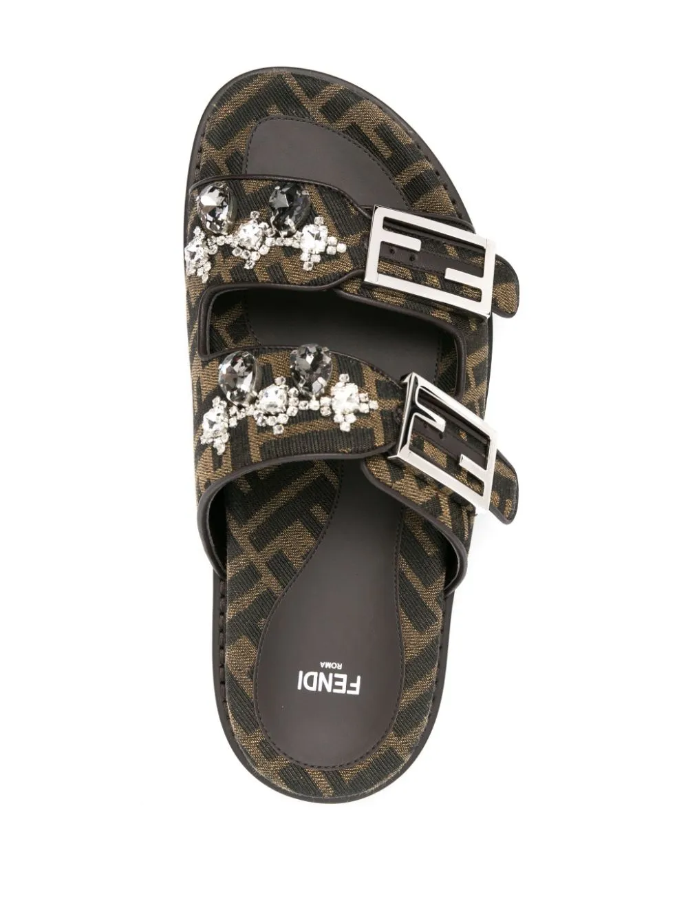 Fendi    Fendi Fendi Feel Ff Slides