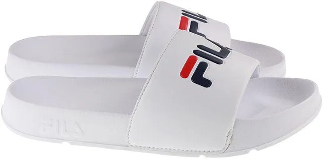 Fila Slides Womens Drifter White Navy