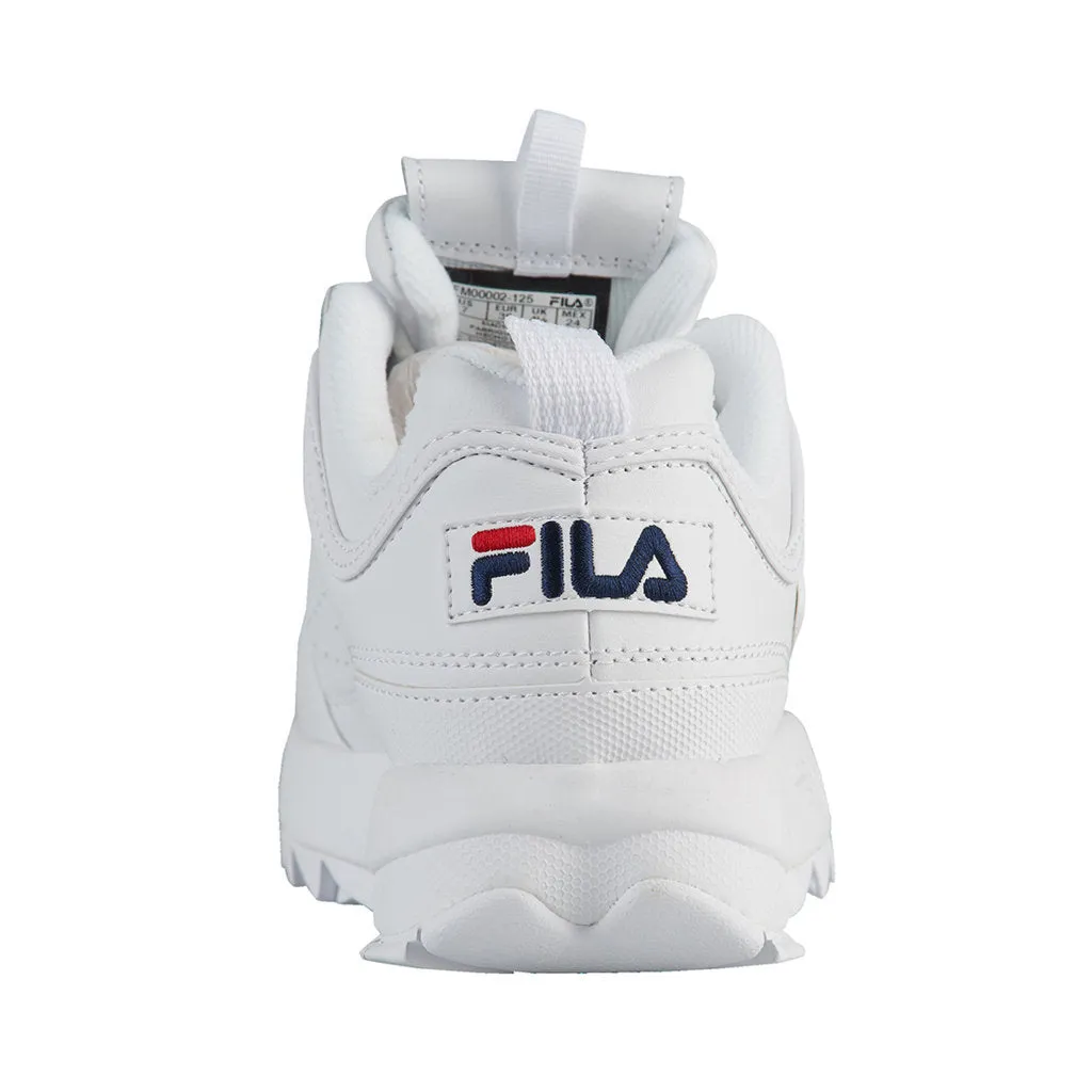 Fila Youth Trainers Disruptor II Sports Low-Top Lace-Up Synthetic - UK 5