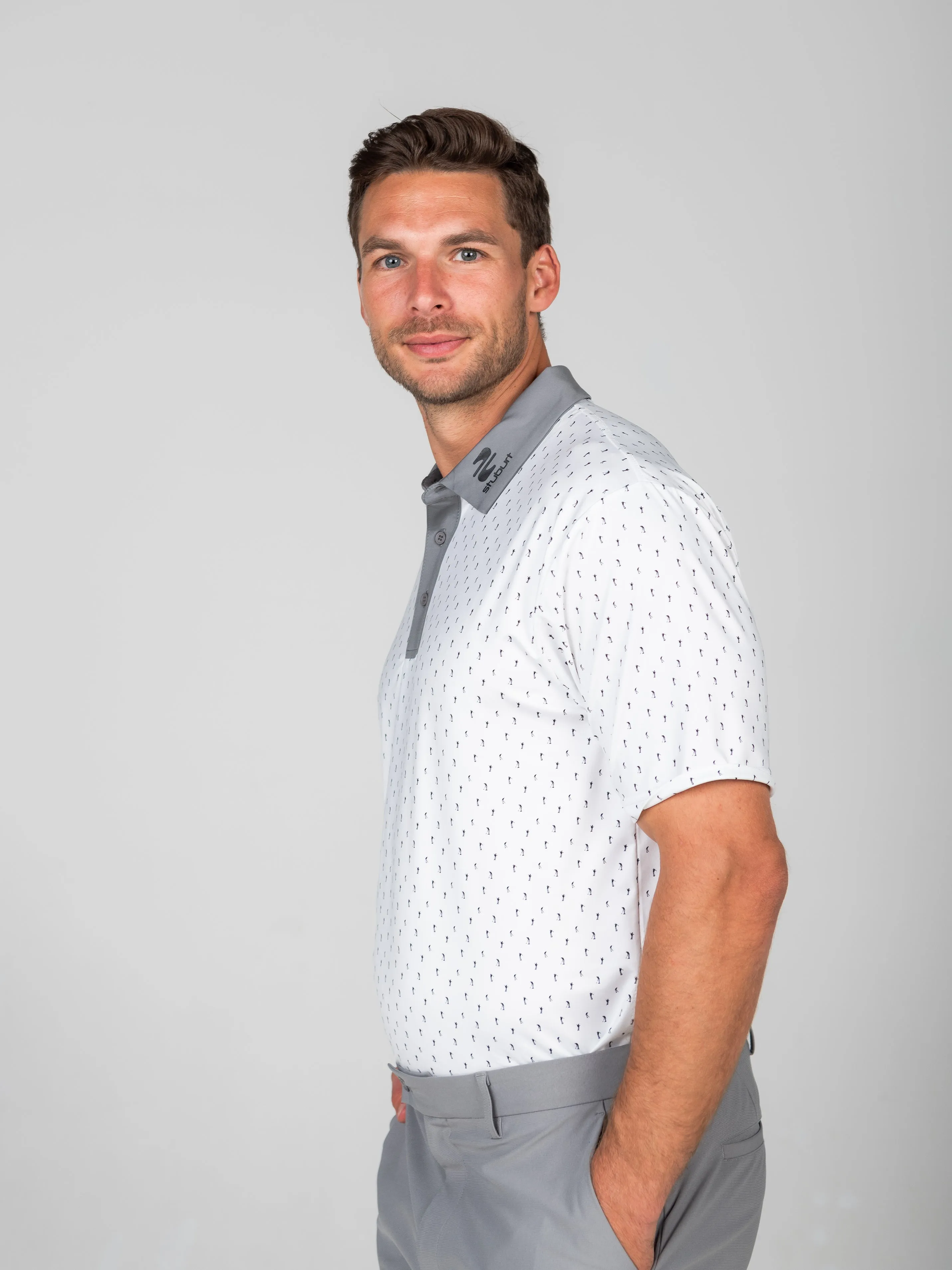 Fischer Polo Shirt can be rewritten as Fischer Short Sleeve Polo Shirt.