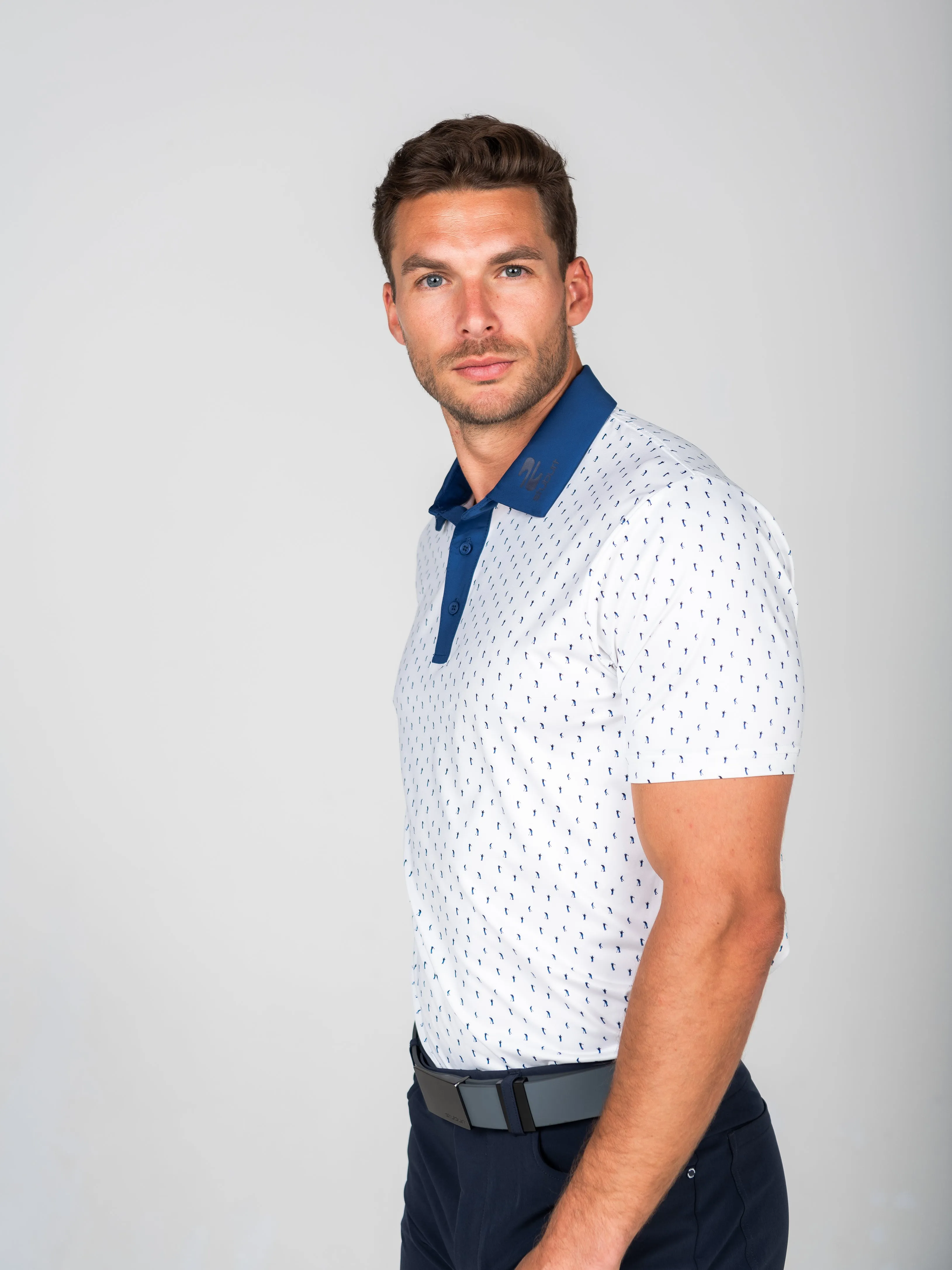 Fischer Polo Shirt can be rewritten as Fischer Short Sleeve Polo Shirt.