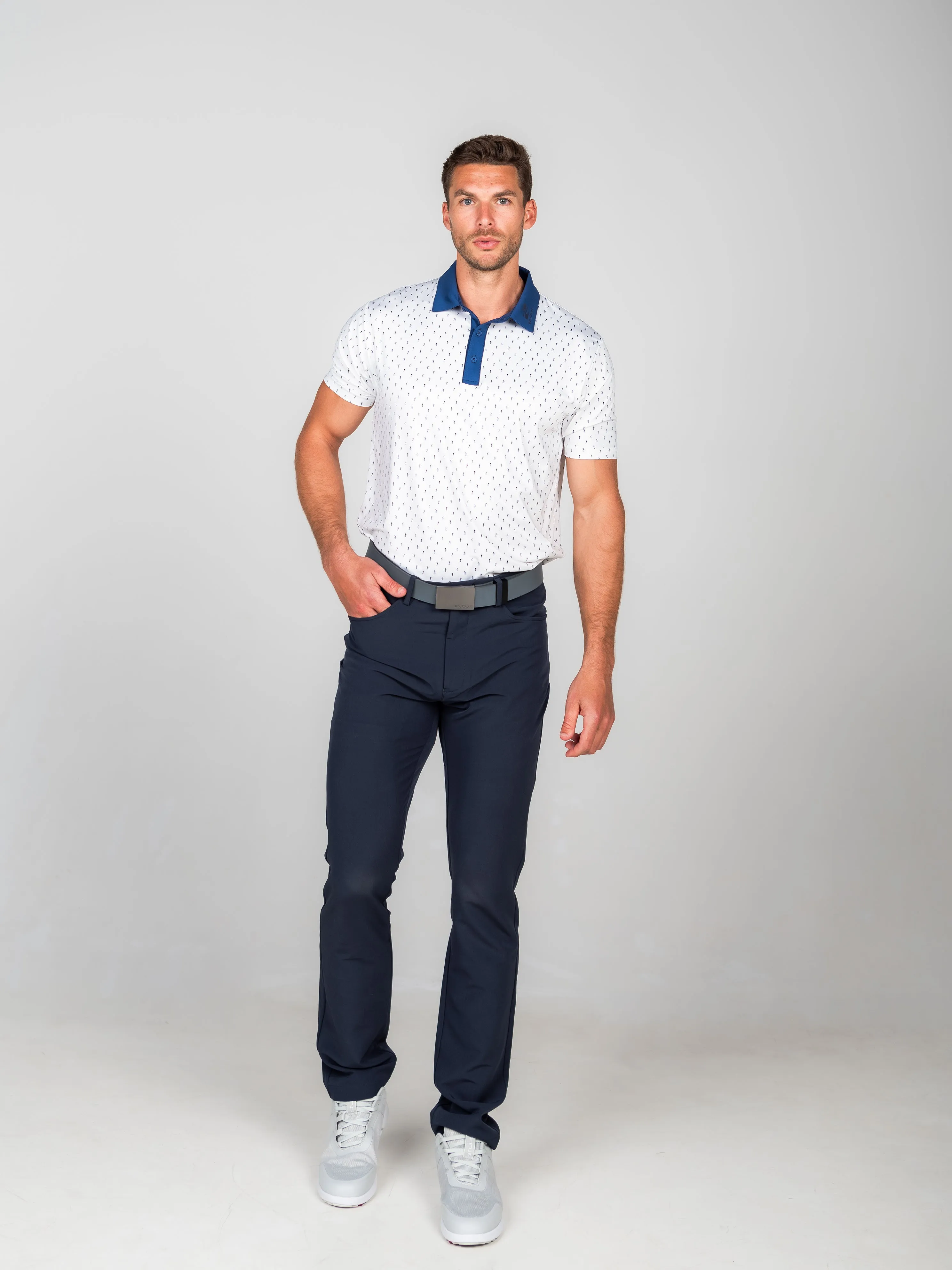 Fischer Polo Shirt can be rewritten as Fischer Short Sleeve Polo Shirt.