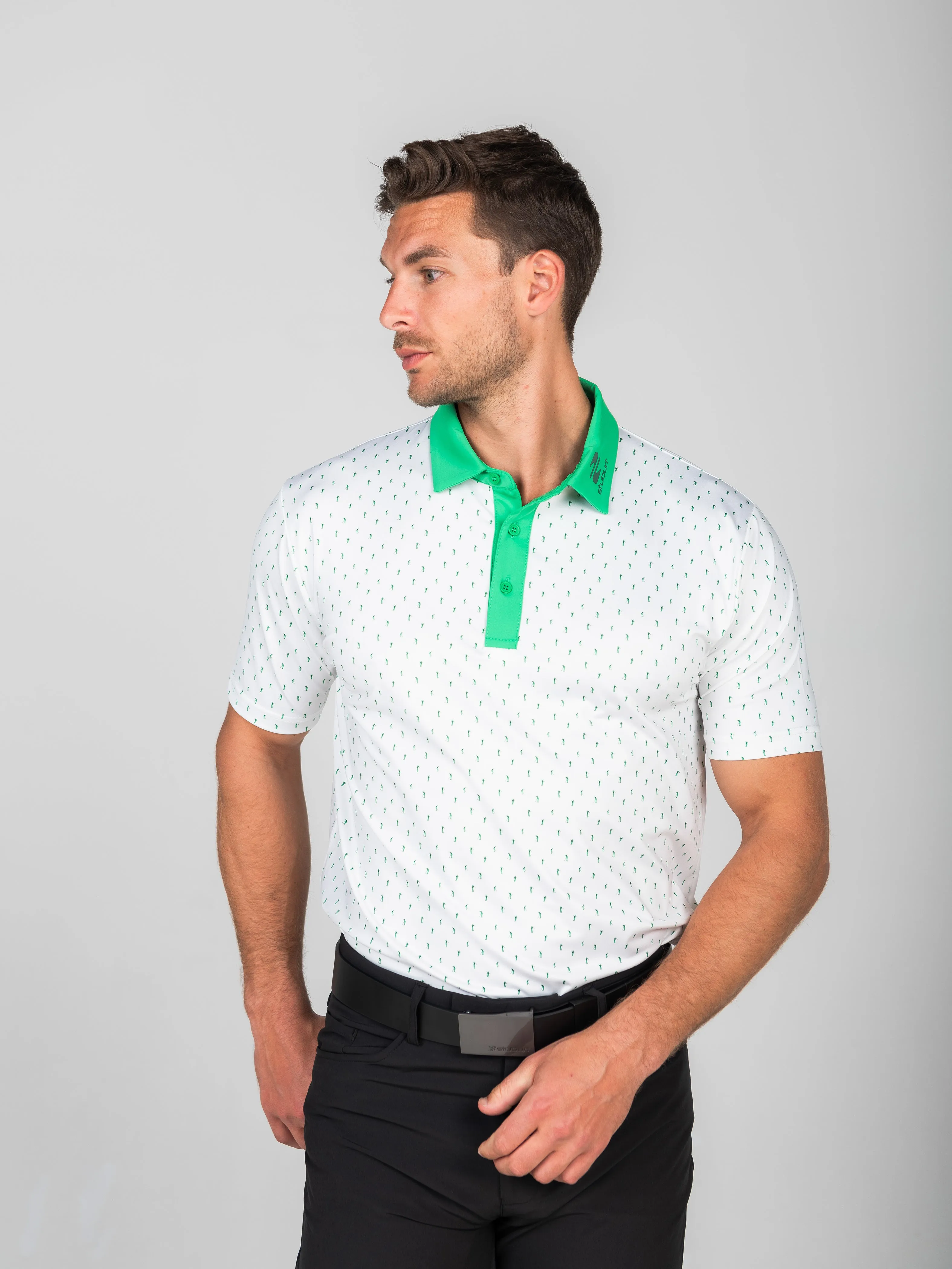 Fischer Polo Shirt can be rewritten as Fischer Short Sleeve Polo Shirt.