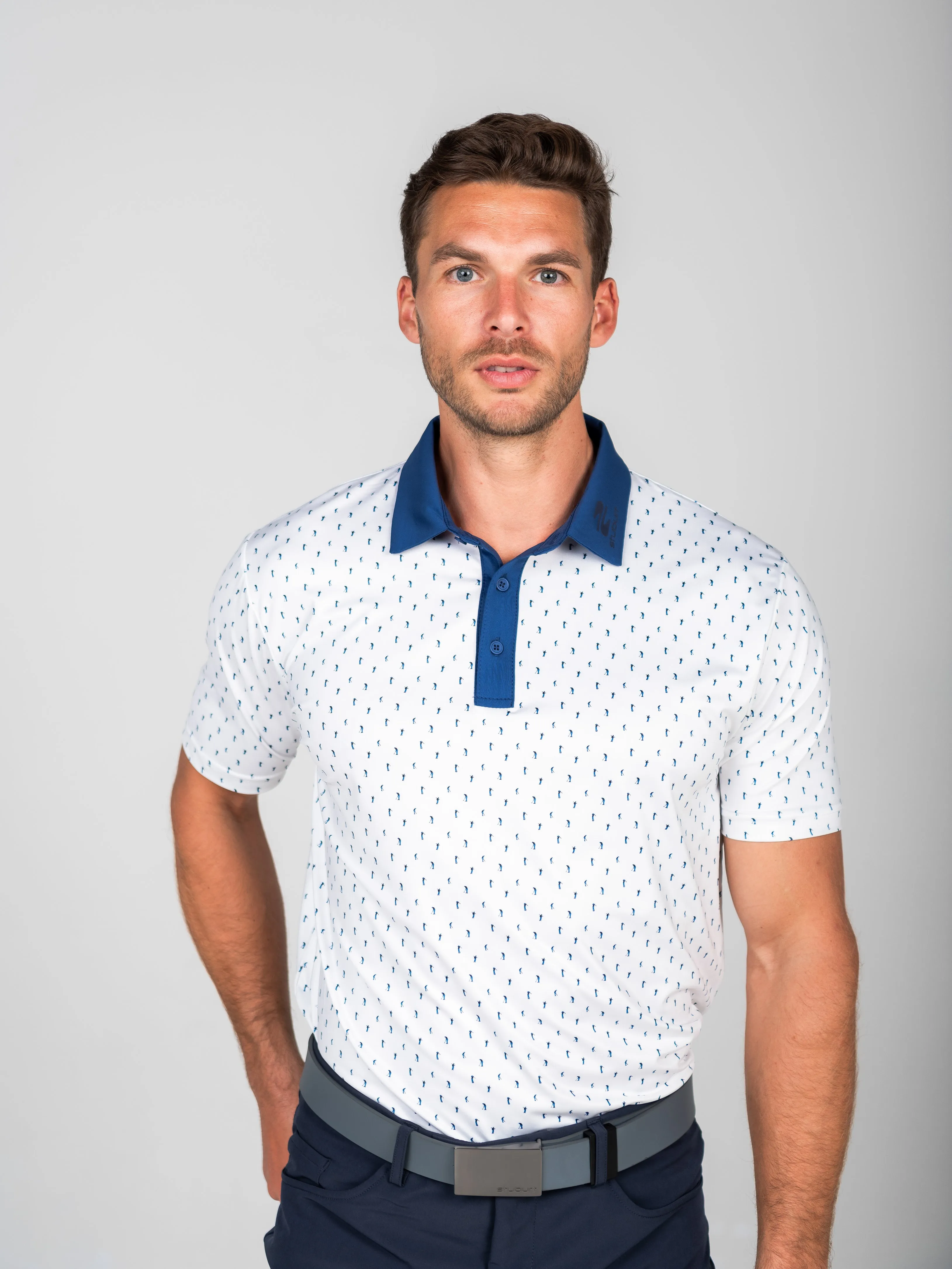 Fischer Polo Shirt can be rewritten as Fischer Short Sleeve Polo Shirt.