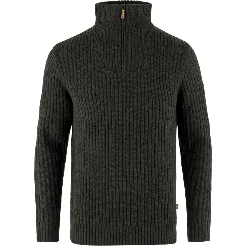 Men's Övik Half Zip Knit Sweater by Fjällräven