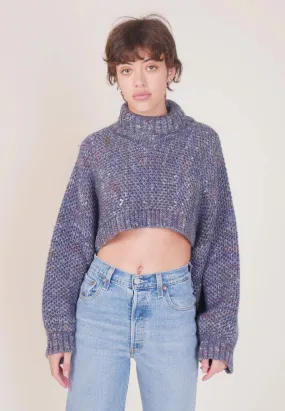 Floss Knit - blueberry mousse