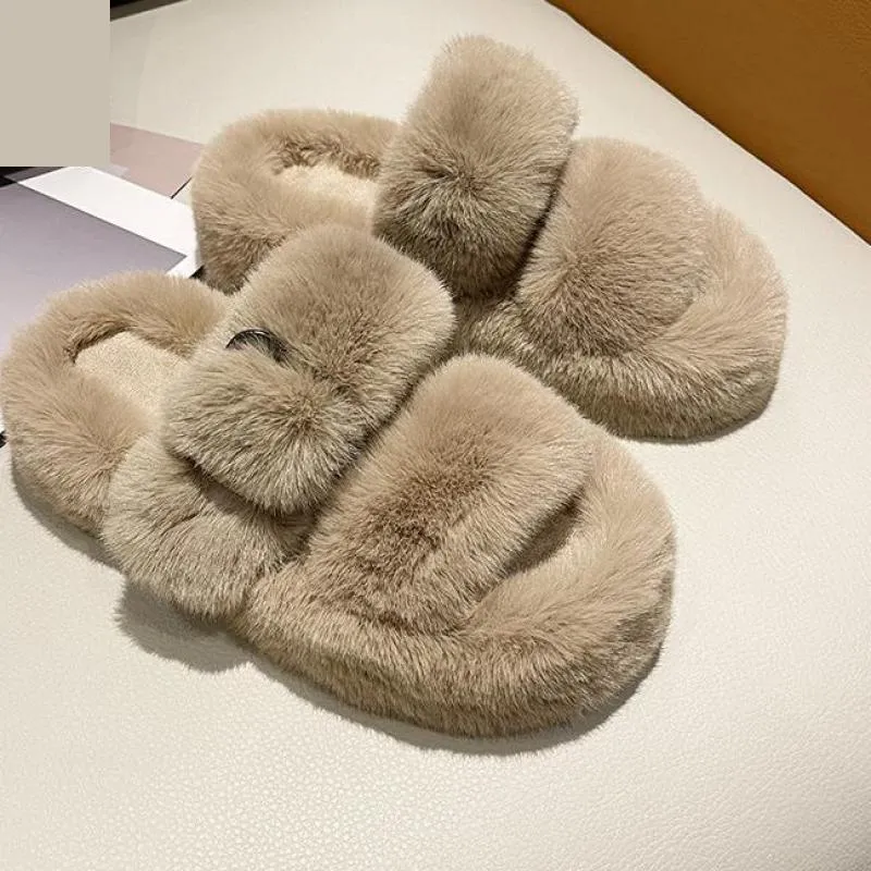 Fluffy Warm Slippers