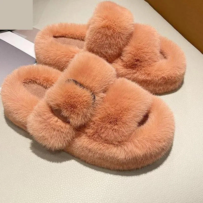 Fluffy Warm Slippers