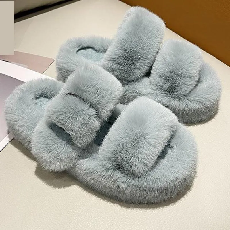 Fluffy Warm Slippers