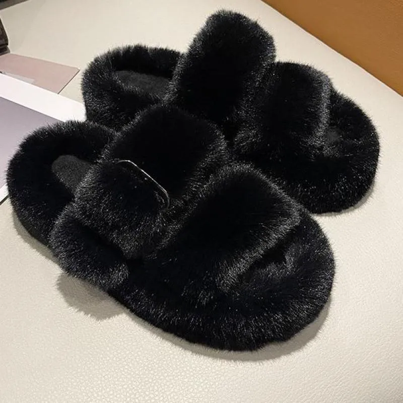 Fluffy Warm Slippers