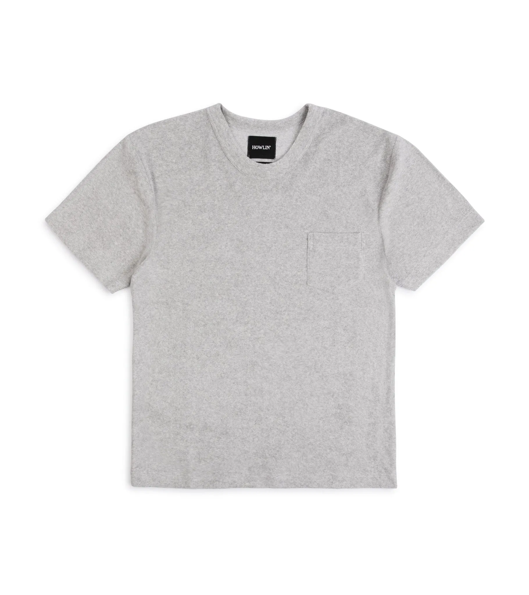 Fons Terry Towel T-Shirt in Grey Color - Buy Now