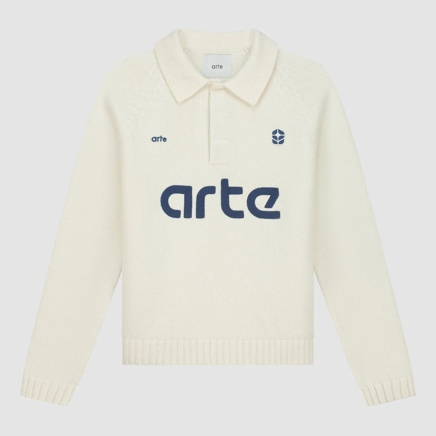 Football Knit - Cream