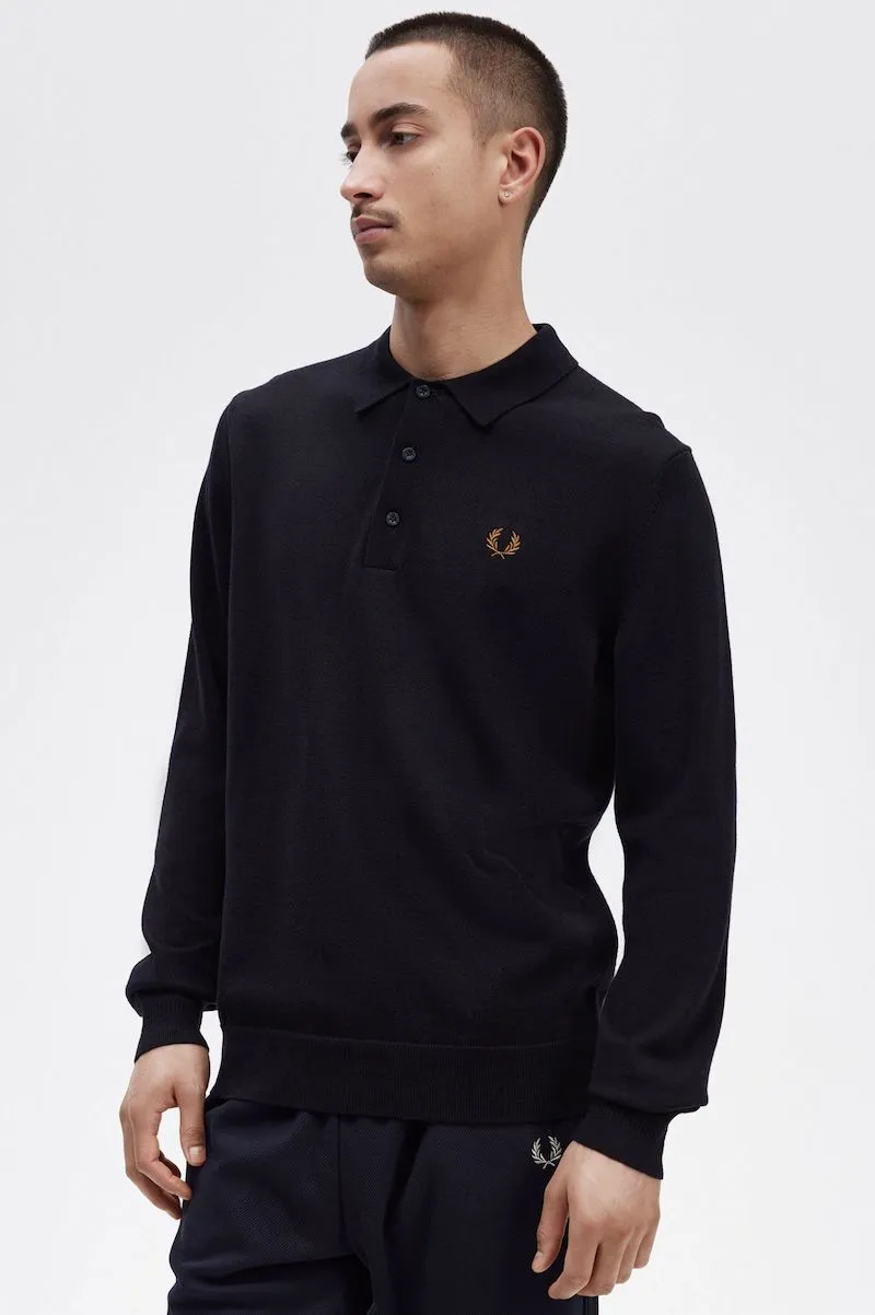 FRED PERRY LONG SLEEVE POLO