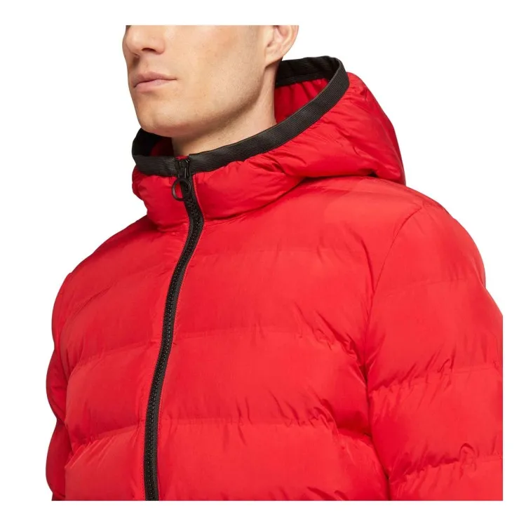 Geox M2629C Spherica Hood Mid Giacca Uomo Corta Con Cappuccio Rosso