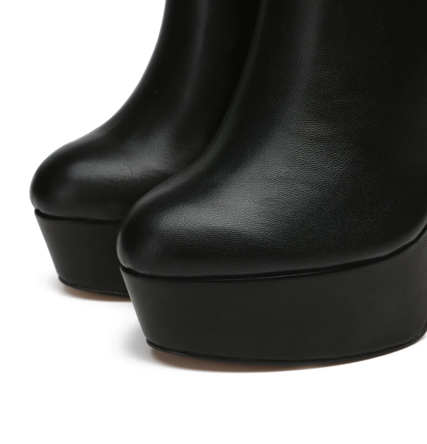 Giaro SIDDY BLACK MATTE ANKLE BOOTS