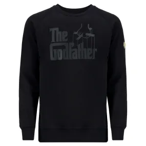 Godfather Unisex Sweater Raglan Sleeve - BLACK/BLACK