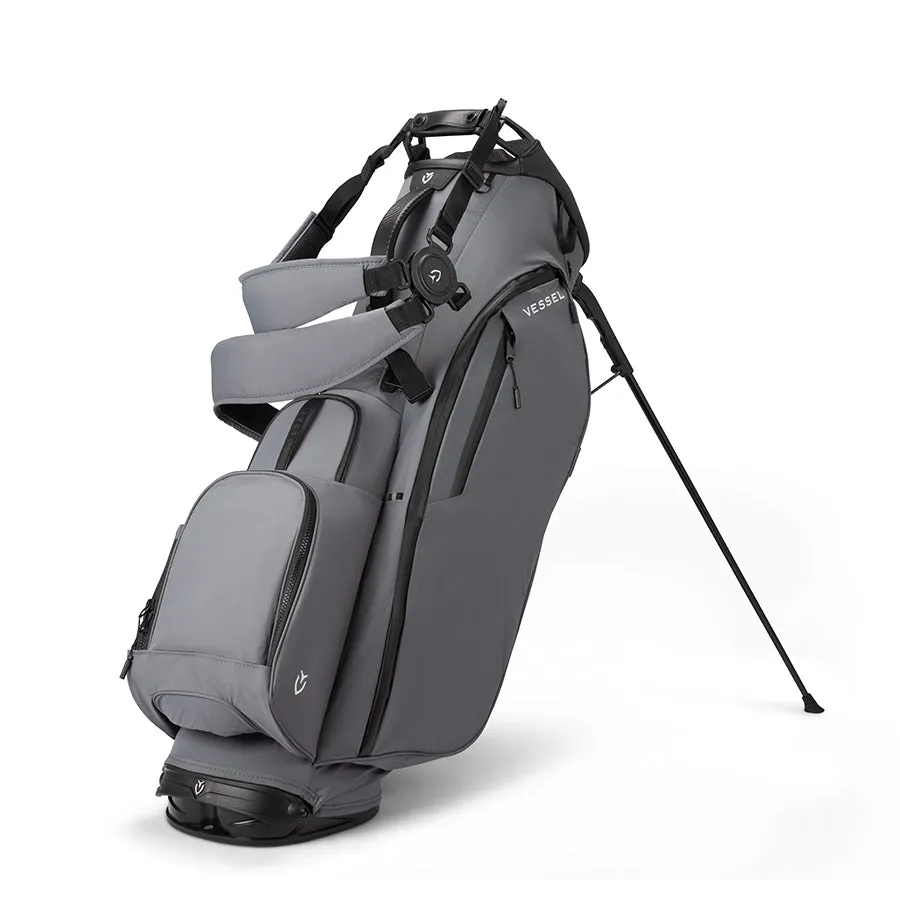 Gray Vessel Player IV Air 6-Way Stand Golf Bag