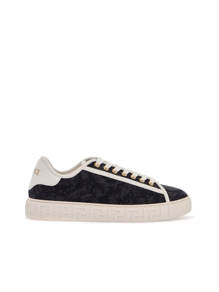 Greca Barocco Laceup Sneakers