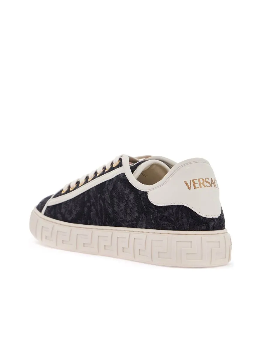 Greca Barocco Laceup Sneakers