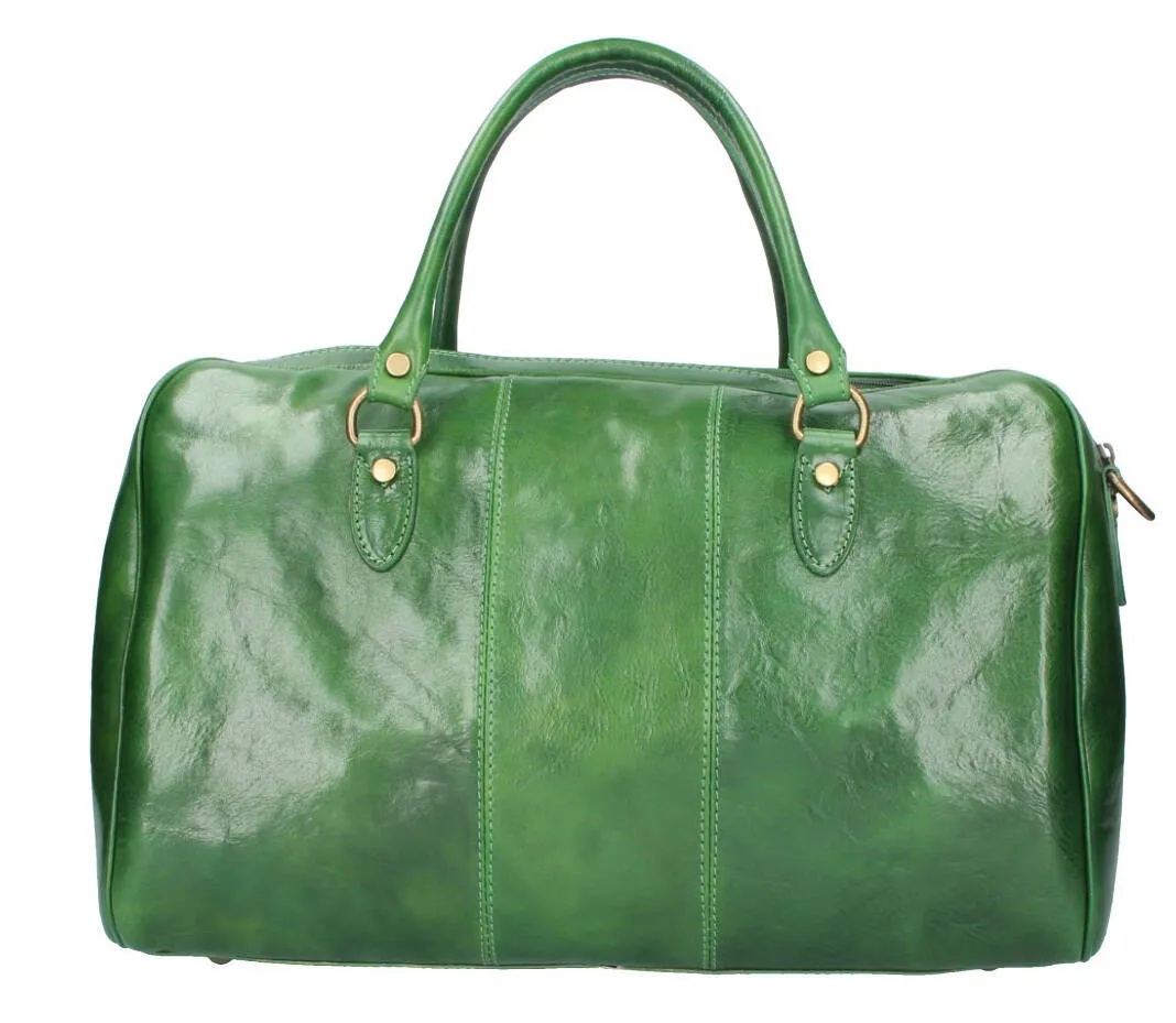 Green vienna travel bag