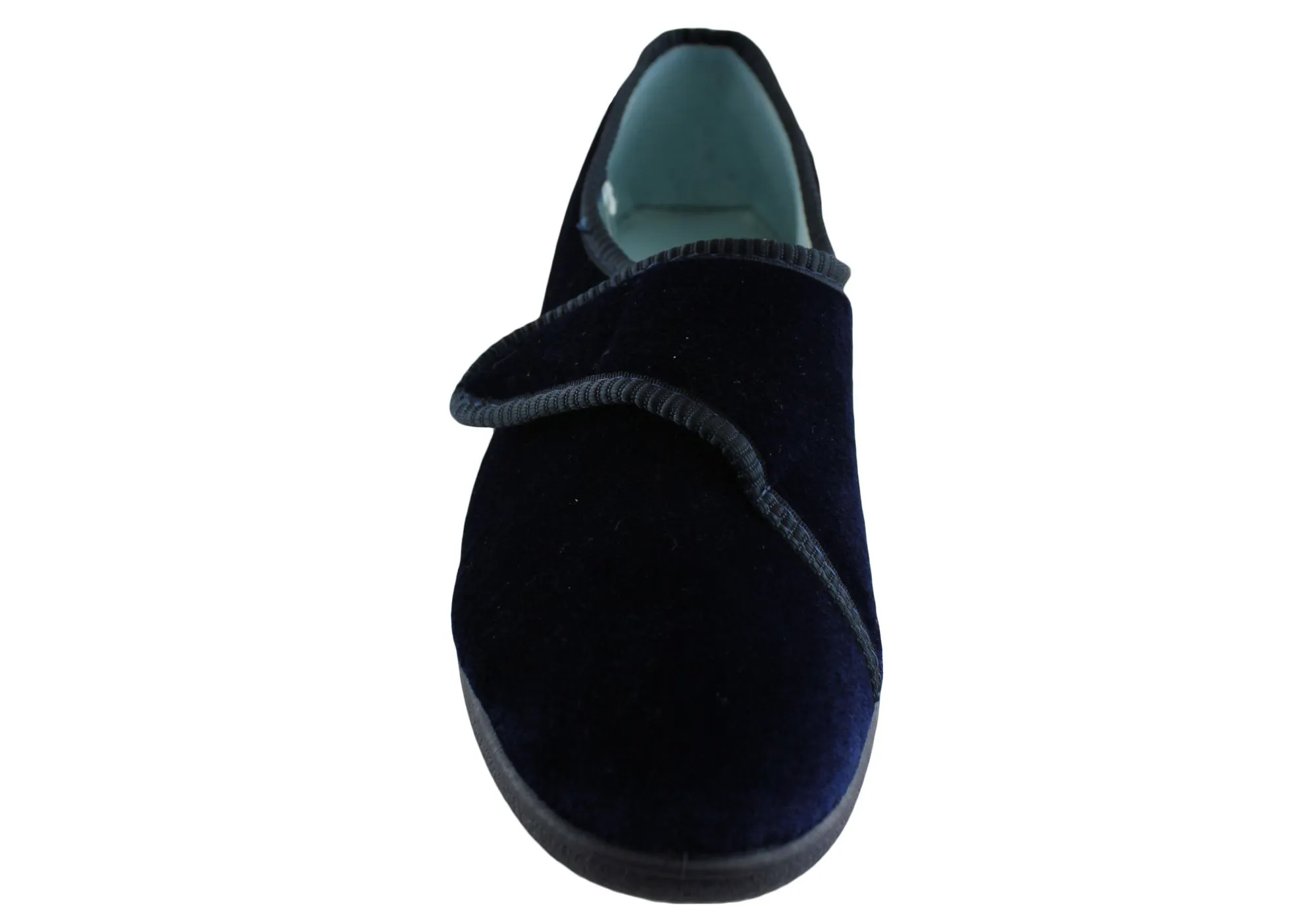 Grosby Lilian Womens Comfortable Indoor Slippers With Adjustable Strap