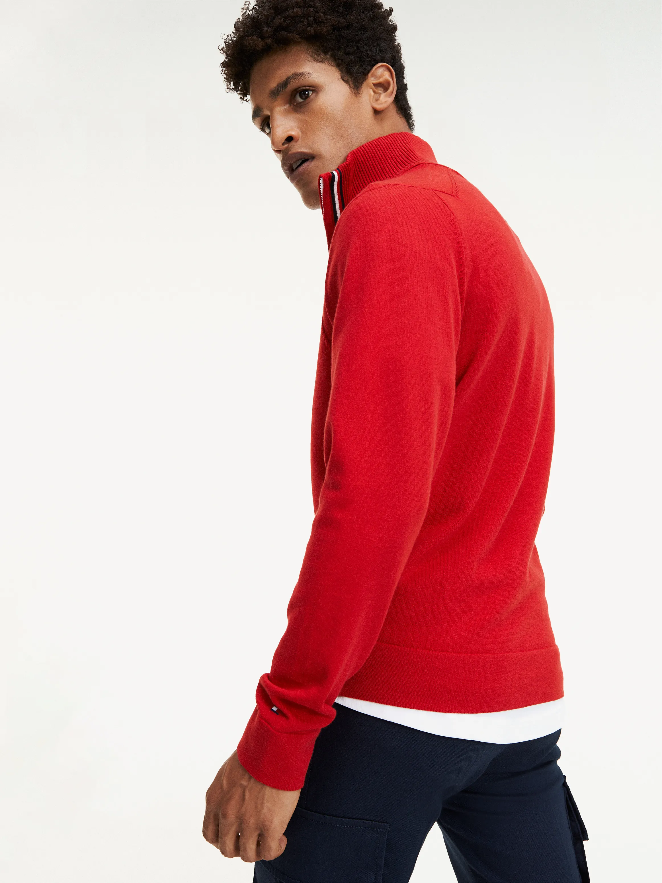 Half-zip Tommy Hilfiger Jumper, Soft Material