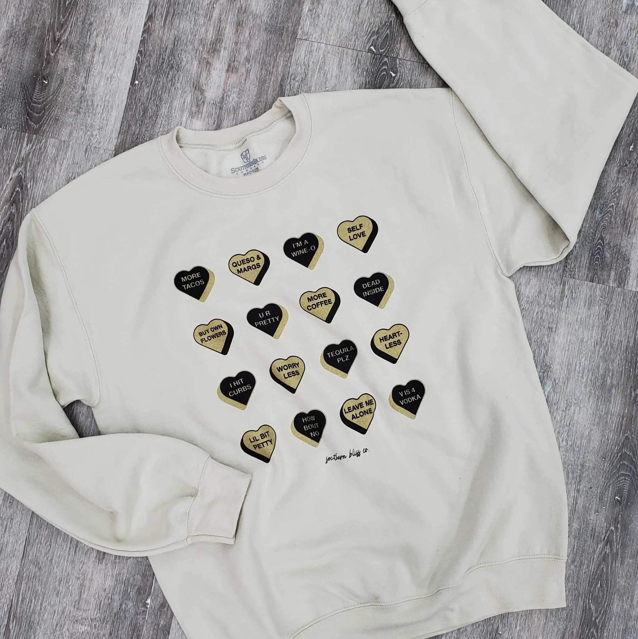 Heart Candy Conversation Sweatshirt