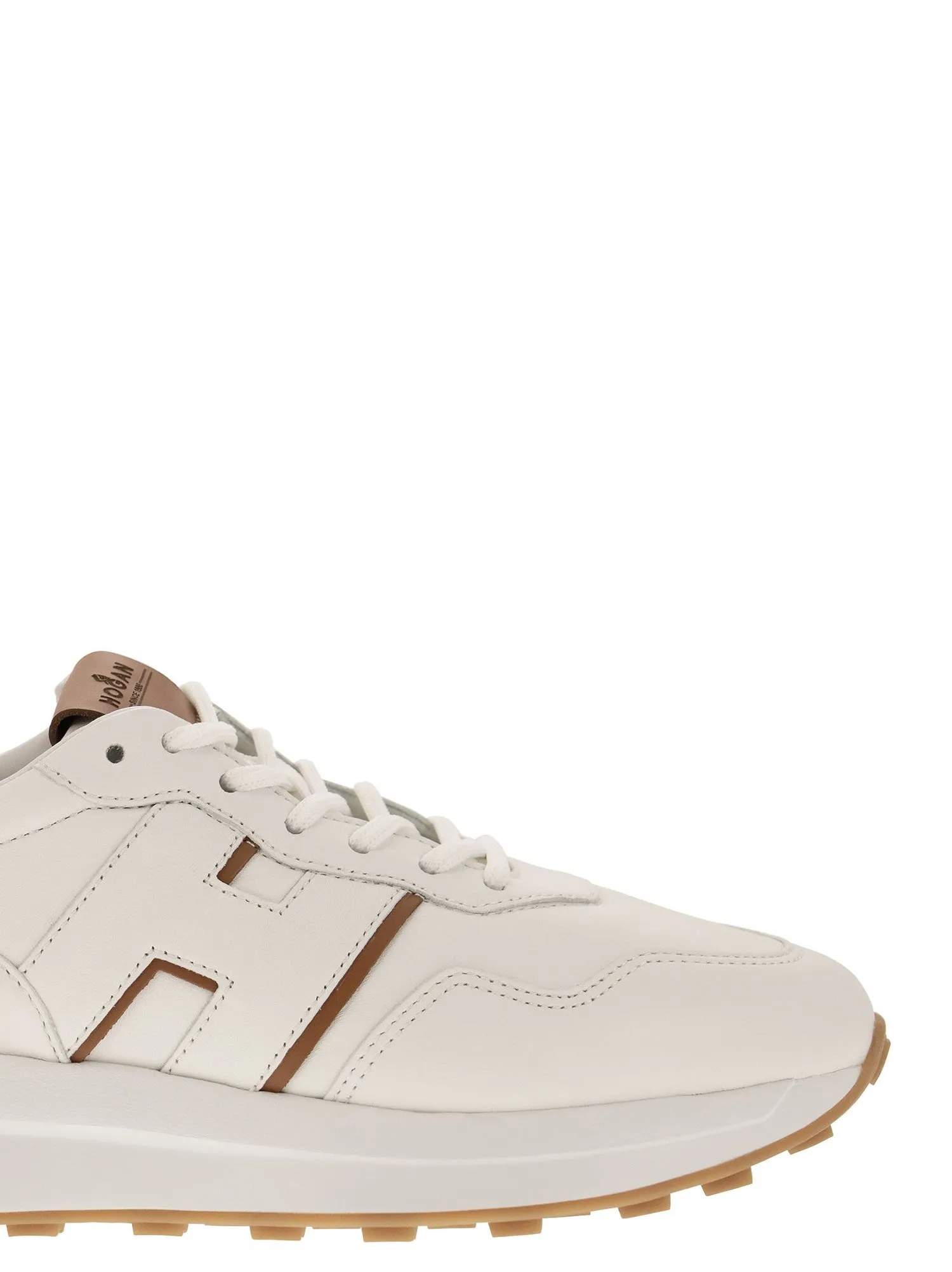 Hogan    Hogan H641 Leather Trainers