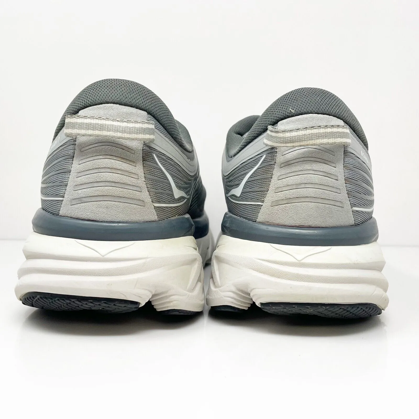 Hoka One One Mens Bondi 7 1110518 WDDS Gray Running Shoes Sneakers Size 13