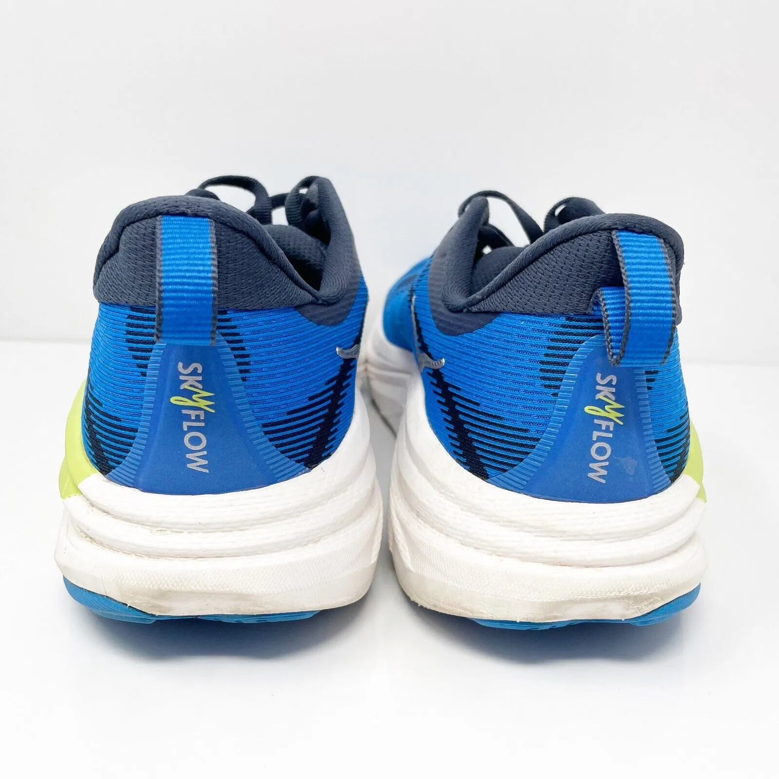 Hoka One One Mens Skyflow 1155111 VVY Blue Running Shoes Sneakers Size 10 D