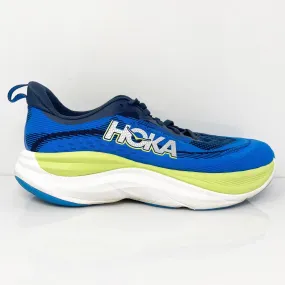 Hoka One One Mens Skyflow 1155111 VVY Blue Running Shoes Sneakers Size 9.5 D