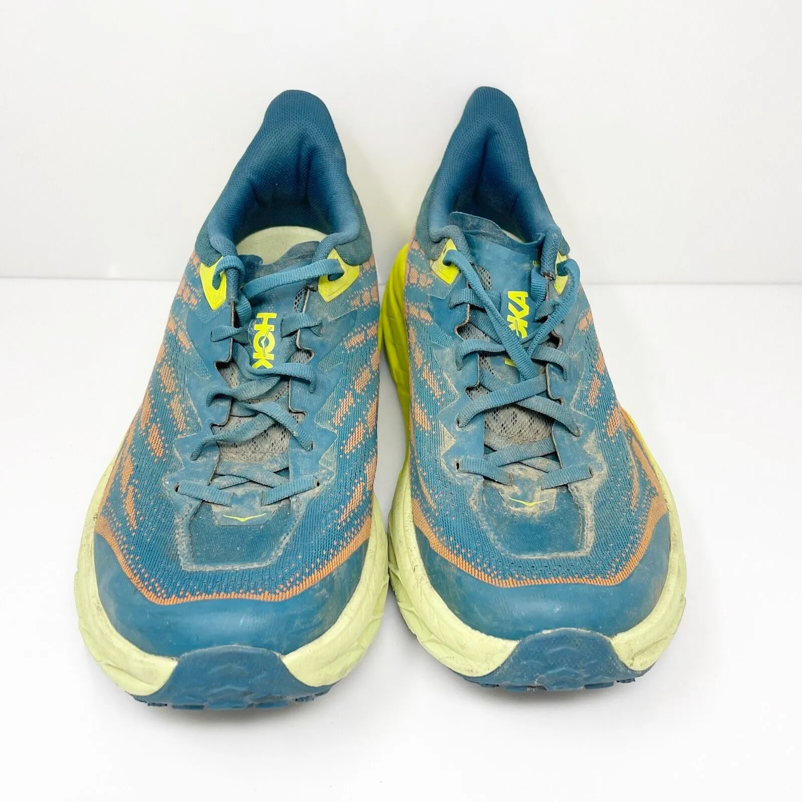 Hoka One One Mens Speedgoat 5 1123157 BCEP Blue Running Shoes Sneakers Sz 10.5 D