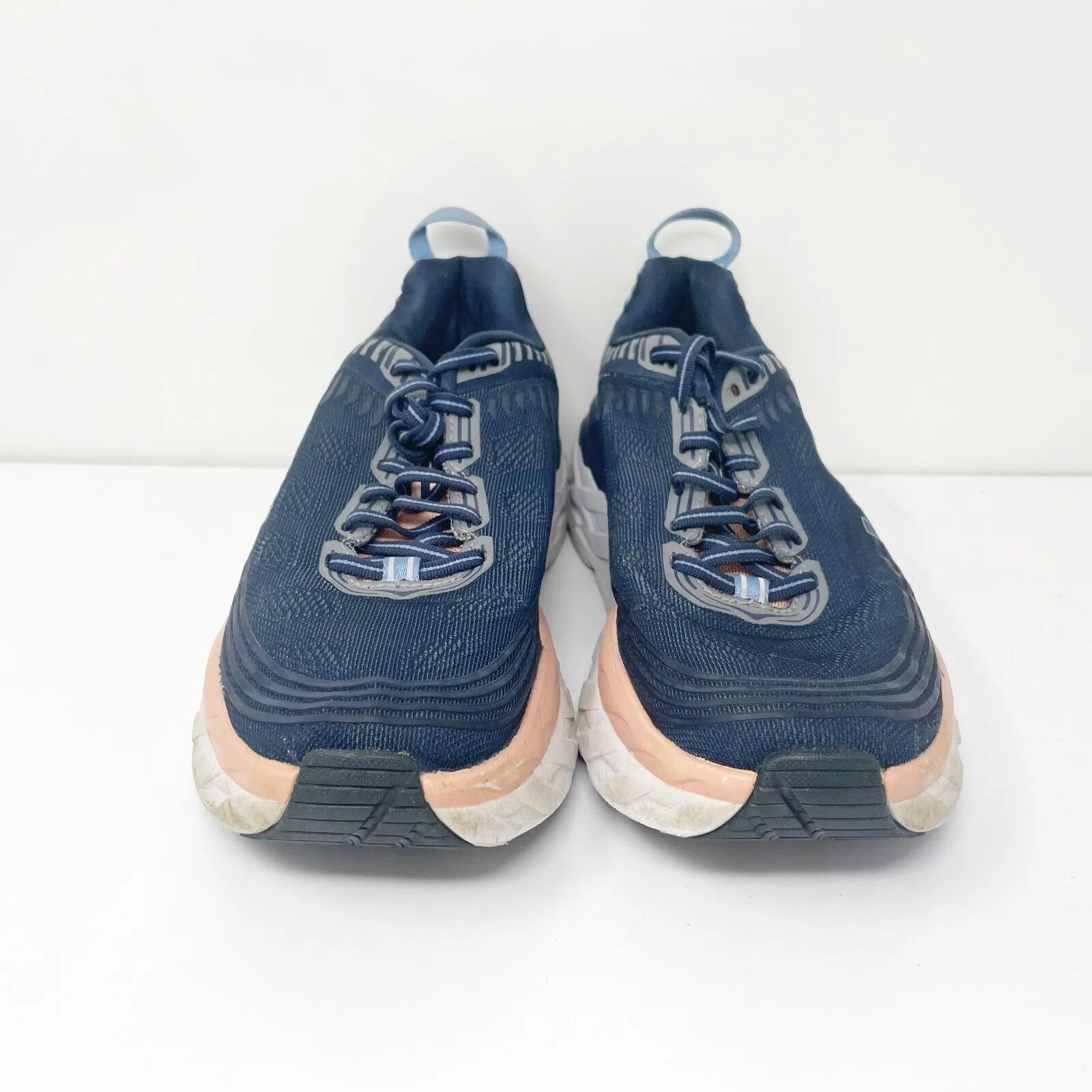 Hoka One One Womens Bondi 6 1019270 MIDP Blue Running Shoes Sneakers Size 8