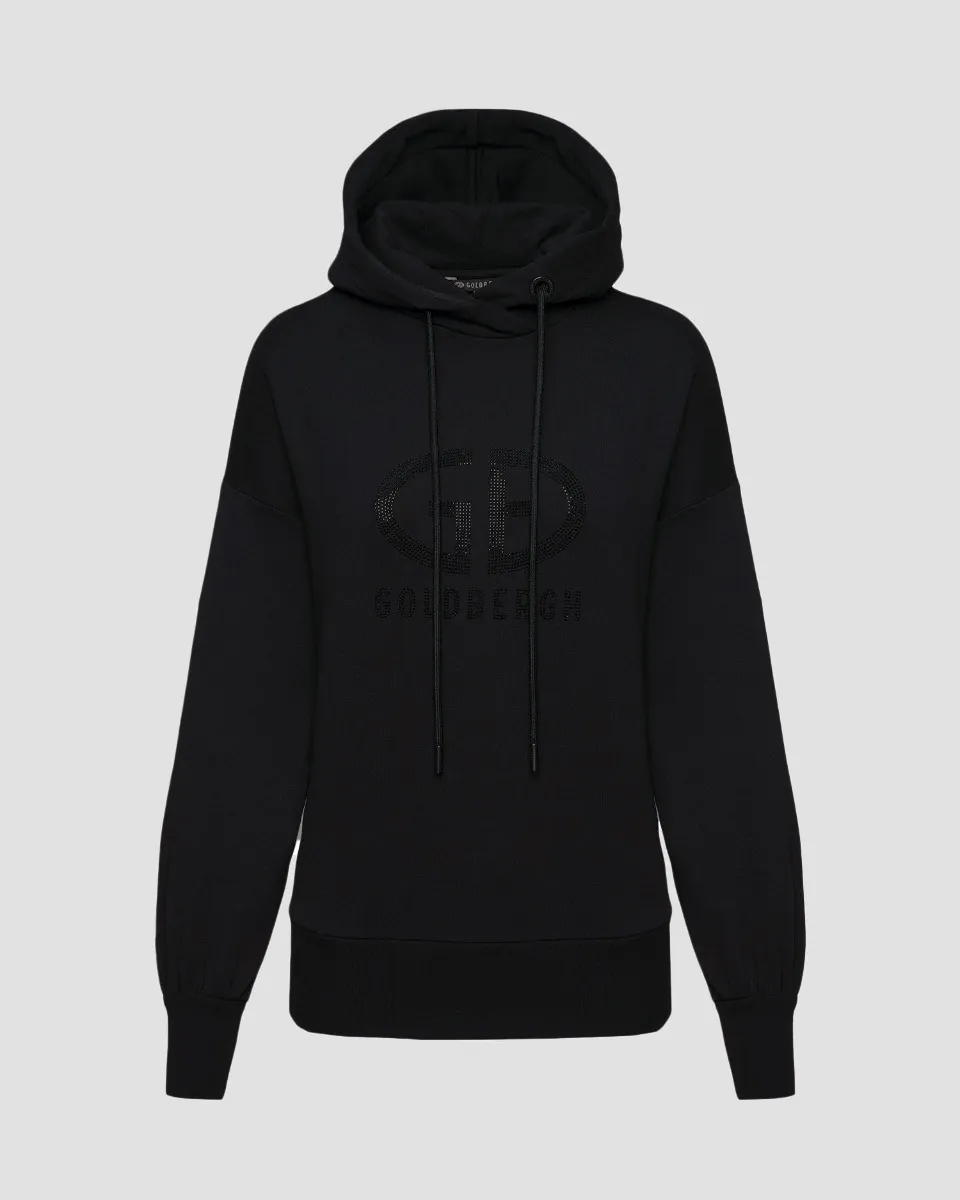 Hooded sweatshirt Goldbergh Sparkling GB38020243-9000