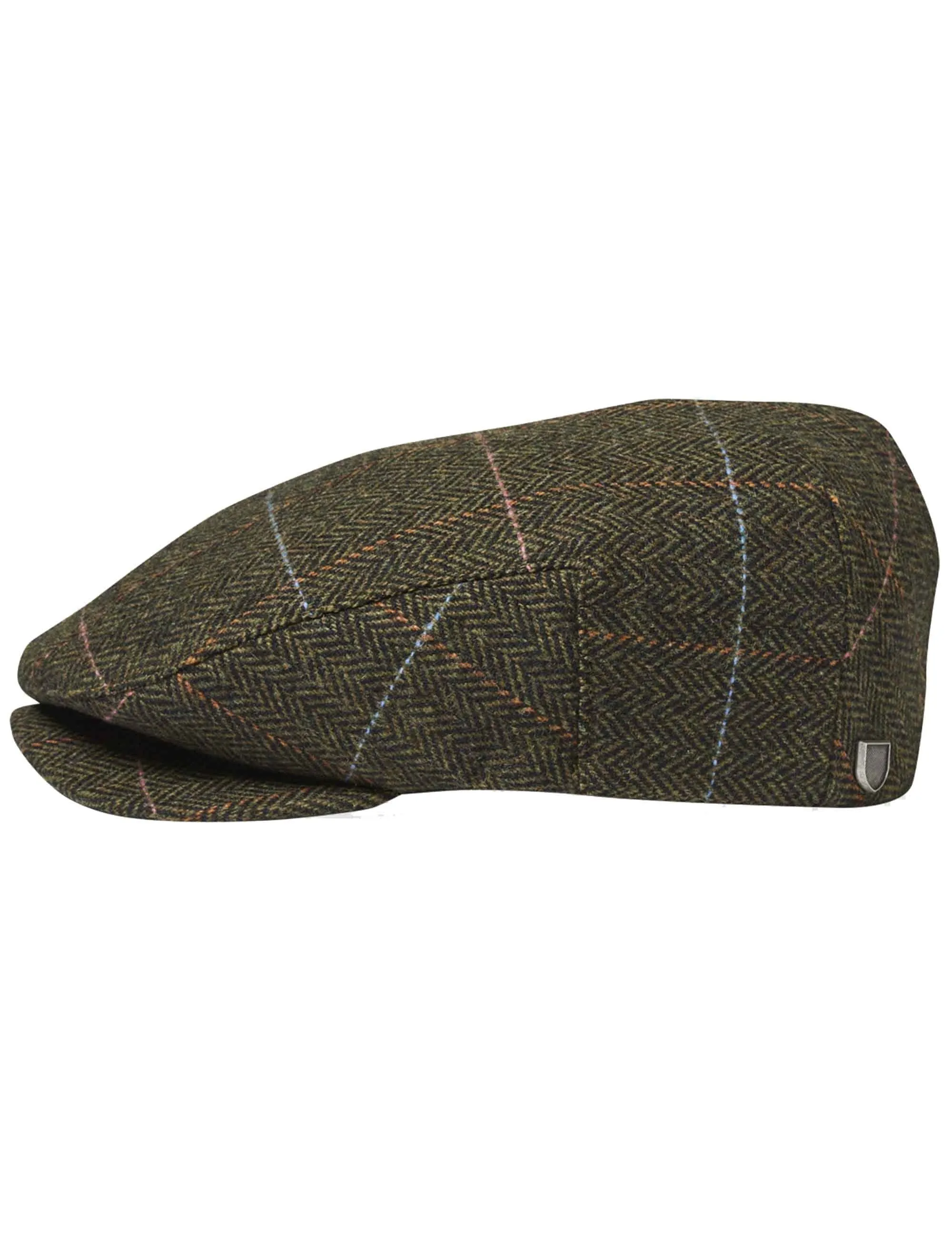 Hooligan Flat Cap - Bronze/Black