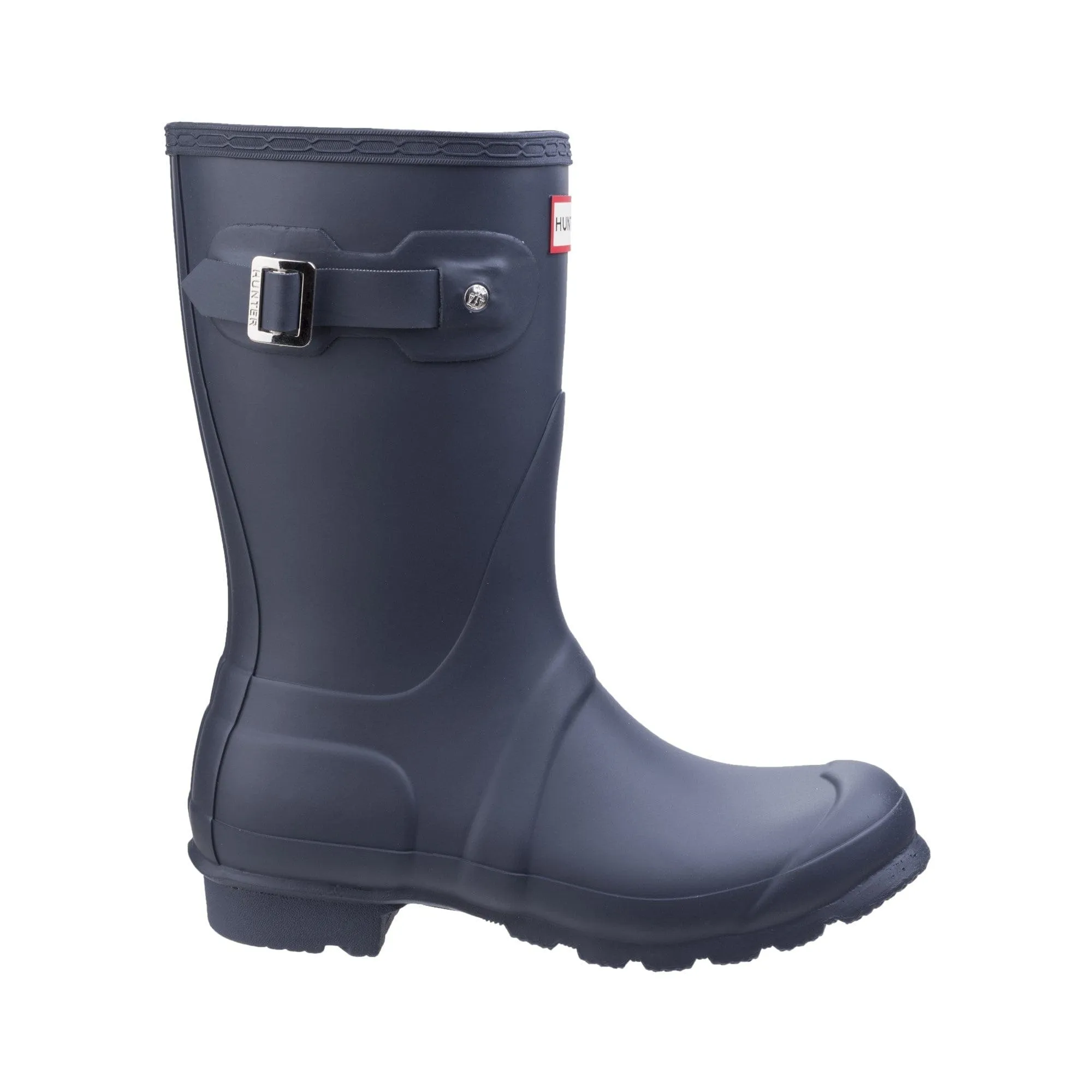 Hunter Original Short Womens Wellington Boots - Navy