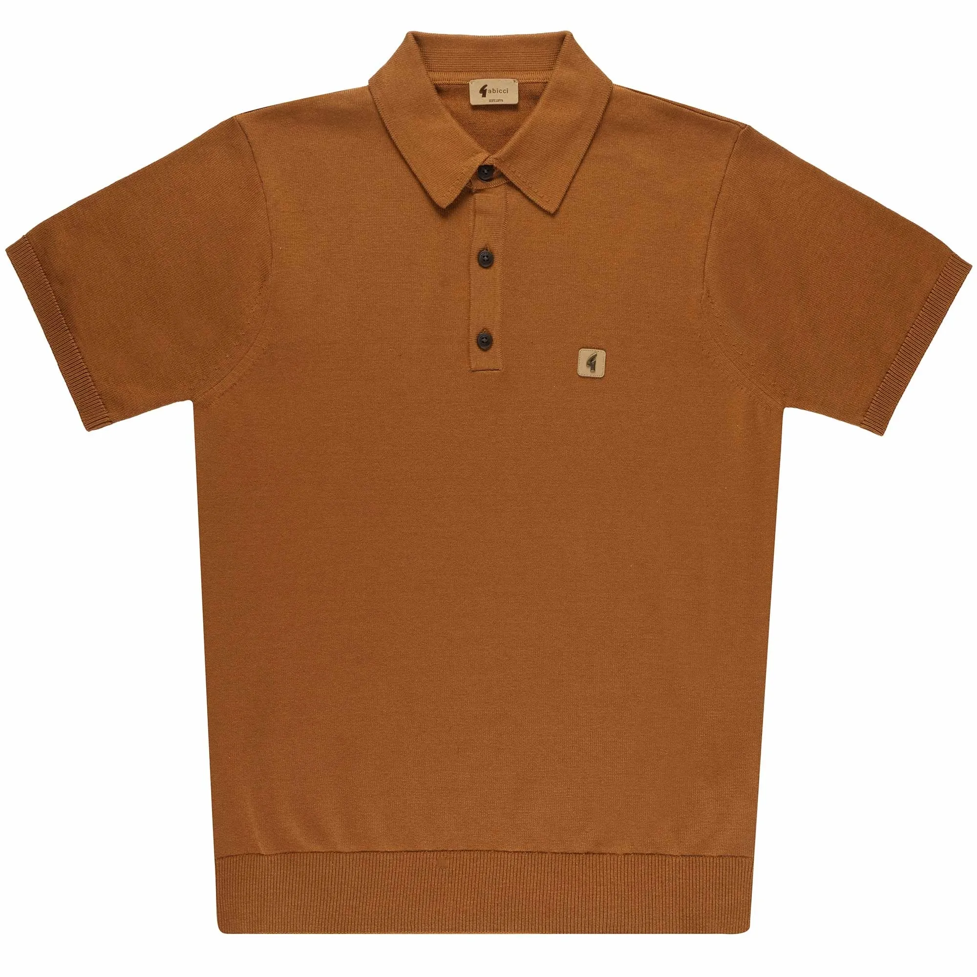 Jackson Polo Shirt - Walnut 