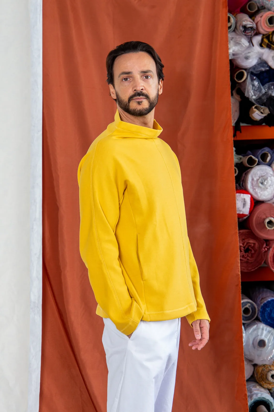 Jeco Sweatshirt | Mustard