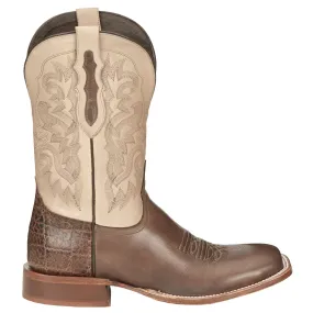 Jinglebob Embroidered Square Toe Cowboy Boots