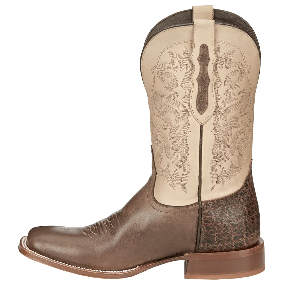 Jinglebob Embroidered Square Toe Cowboy Boots