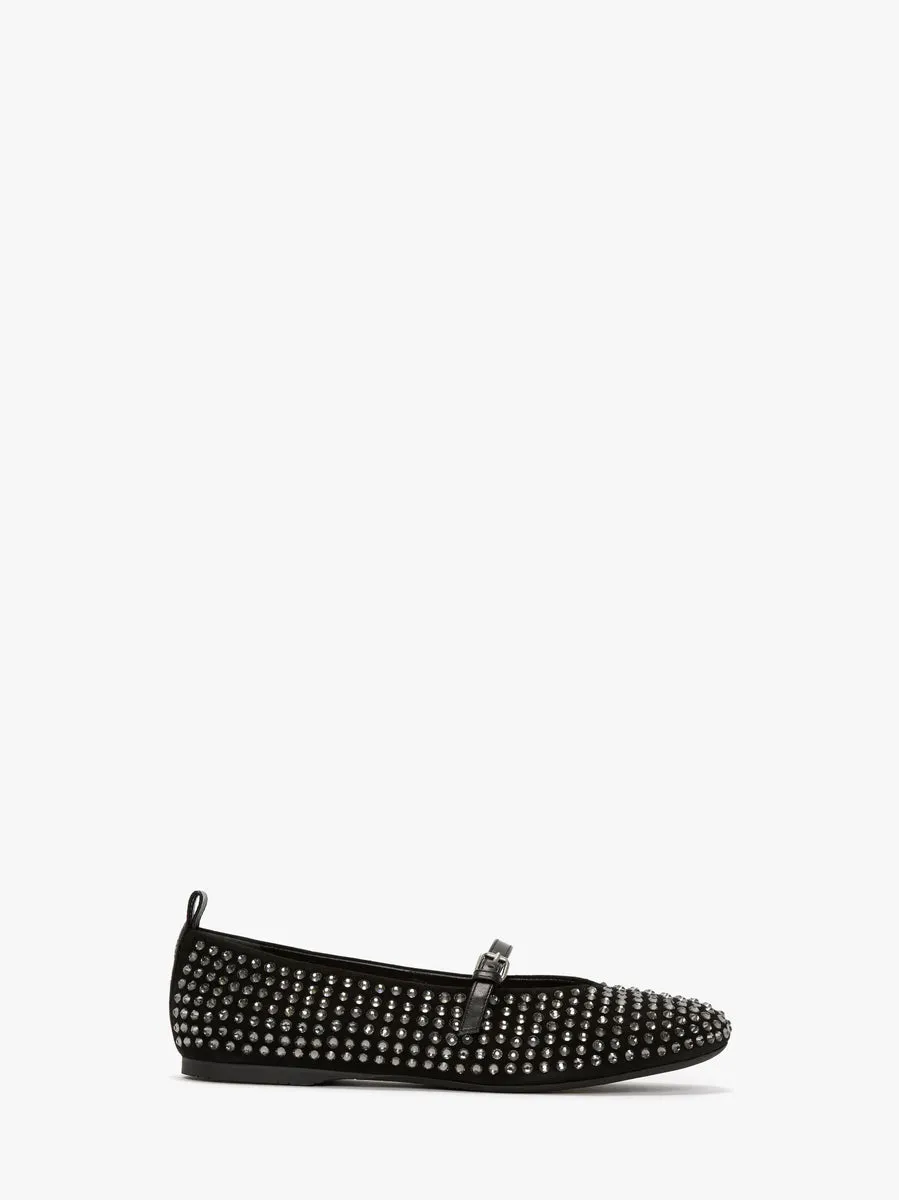 JW Anderson   Strass Ballerina Flat