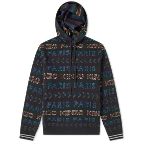 Kenzo Allover Jacquard Knit Hoodie Multi